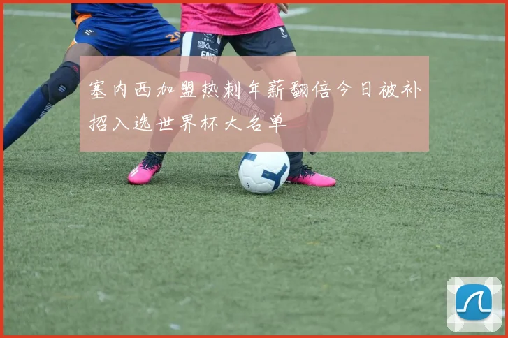 塞内西加盟热刺年薪翻倍今日被补招入选世界杯大名单